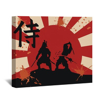 Japan Samurai Wall Art 50701544