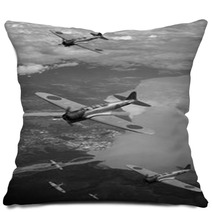 Japanese Airforce World War 2 Over Papua New Guinea Pillows 106086589