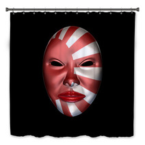 Japanese Face Mask Bath Decor 67024840