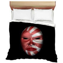 Japanese Face Mask Bedding 67024840