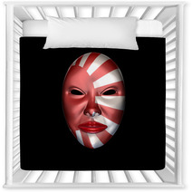 Japanese Face Mask Nursery Decor 67024840
