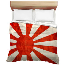Japanese Navy In Red And White. Bedding 66041848