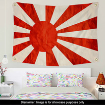 Japanese Navy In Red And White. Wall Art 66041848