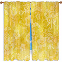 Japanese Pattern Window Curtains 59116607