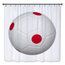 Japanese Soccer Ball Bath Decor 64108206