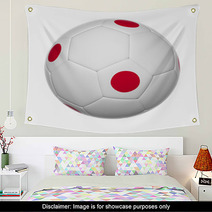 Japanese Soccer Ball Wall Art 64108206