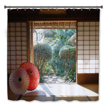 Japanese style house Bath Decor 44375837