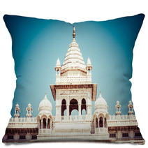 Jaswant Thada In Jodhpur Rajasthan Pillows 57832013
