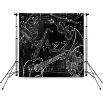 Jazz Instruments Music Background Backdrops 57321160