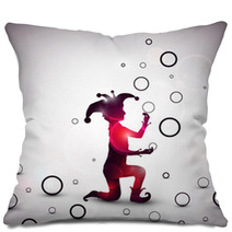 Jester Juggling Rings Pillows 51223598