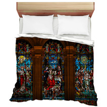 Jesus And Lucifer, Jesus At Cana And Baptism By Saint John Bedding 85022110