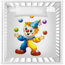 Juggling Clown Nursery Decor 8692811