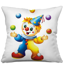 Juggling Clown Pillows 8692811