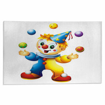 Juggling Clown Rugs 8692811