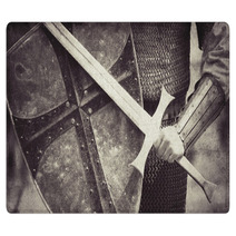 Knight. Photo In Vintage Style Rugs 60546846