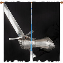 Knight's Metal Glove Window Curtains 61756629
