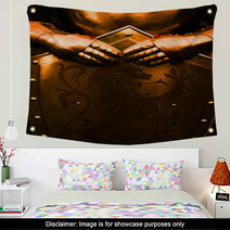 Knight - With Brown Color Wall Art 49712943