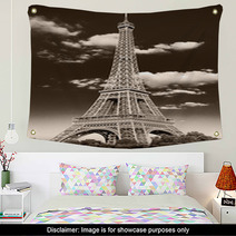 La Torre Eiffel Retrò Wall Art 55627886