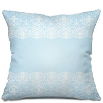 Lace Fabric Background Pillows 55636588
