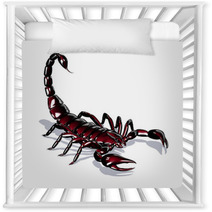 Lacquer Scorpion Nursery Decor 85115888