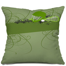 Lacrosse Background Pillows 48372207