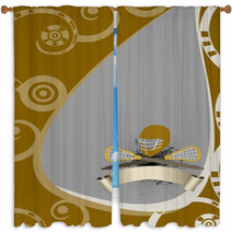 Lacrosse Background Window Curtains 48372228