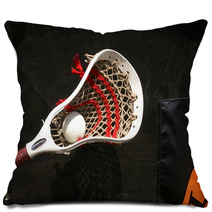 Lacrosse Head With Ball 3 Pillows 43690571
