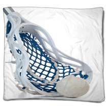 Lacrosse Stick With Ball Blankets 35581132