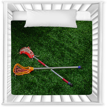 Lacrosse Sticks On The Ground Nursery Decor 41561764