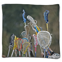 Lacrosse Sticks To The Sky Blankets 15183808