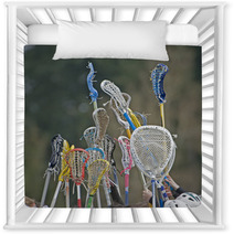 Lacrosse Sticks To The Sky Nursery Decor 15183808