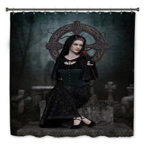 Lady In Black Bath Decor 51701463