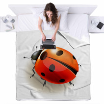 Ladybird. Vector Illustration. Blankets 52370067