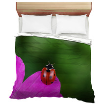 Ladybug And Flower Bedding 64365049