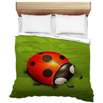 Ladybug Vector Icon Bedding 55571991
