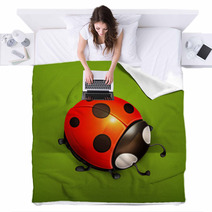 Ladybug Vector Icon Blankets 55571991