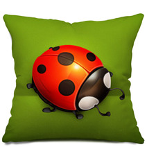 Ladybug Vector Icon Pillows 55571991