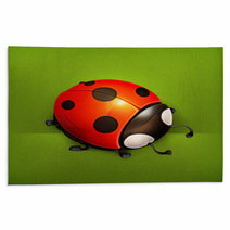 Ladybug Vector Icon Rugs 55571991
