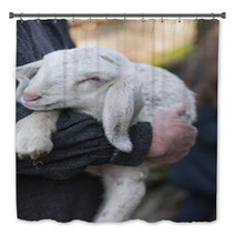 Lamb With Shepherd Bath Decor 75345747