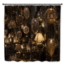 Lamps In A Store In Marrakesh Morocco Bath Decor 68466898