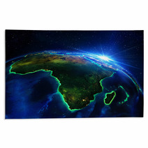 Land Area In Africa, The Night Rugs 72779049