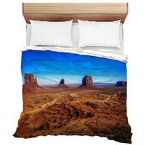 Landscape At Monument Valley Navajo Tribal Park Bedding 59293984
