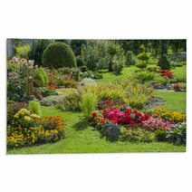 Landscaped Flower Garden Rugs 56352889