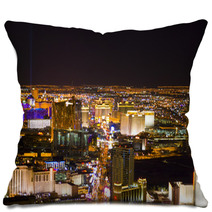 Las Vegas, Nevada, At Night In USA Pillows 3560811