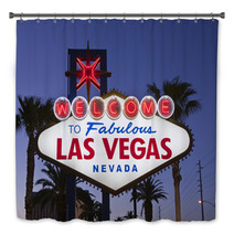 Las Vegas Sign Night Bath Decor 23697008