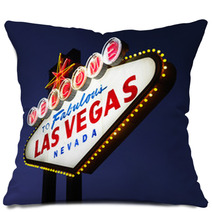 Las Vegas Welcome Sign. Pillows 5317368