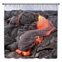 Lava Flow In Hawaii Bath Decor 52934481