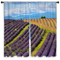 Lavender Field Window Curtains 67904789