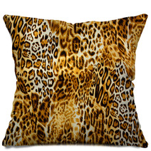 Leo, Animal Swatch ~ Seamless Background Pillows 83392513
