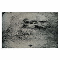 Leonardo Da Vinci, Italian Renaissance Polymath Rugs 58750396